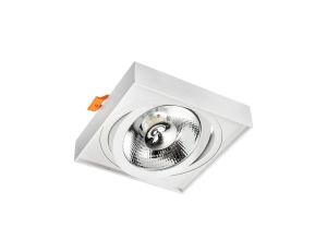 Oprawa PARI WPUST 1xES111 biała piaskowana gu10 sufitowa wpuszczana