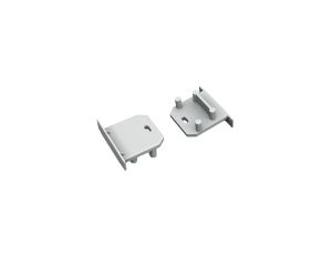 Zaślepka do profil DEEP10 GEN2 SQ srebrna z otworem 96990040 - 1szt