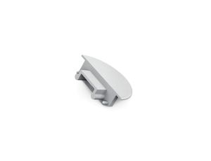 Zaślepka do profil Groove14 srebrna gen2 z otworem a3970040 /1szt/