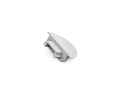 Zaślepka do profil Groove14 srebrna gen2 z otworem a3970040 /1szt/