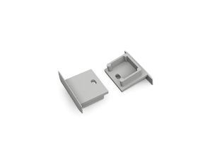 Zaślepka do profil Smart-IN16 szara z otworem f6009922s /1szt/