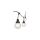 Girlanda Ogrodowa VT-720S Czarna 6x E27 3m IP65 8971