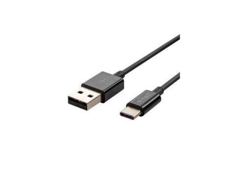 Kabel USB-C - USB-A 1m Czarny 8487