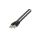 Patchcord zewnętrzny linka UTP kat.6 PVC+PE czarny 30m NEKU