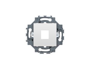 Plakietka do gniazda komputerowego AMP/KEYSTONE JACK ADAPTER, biały, Dahlia GW35280W