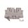Złączka szynowa rozłączalna 4-przewodowa 4mm2 szara UT 4-QUATTRO-TG 3064027 /50szt./
