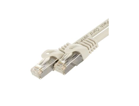 Patchcord S/FTP kat.7 PiMF kabel sieciowy LAN 2x RJ45 PoE szary 20m NEKU