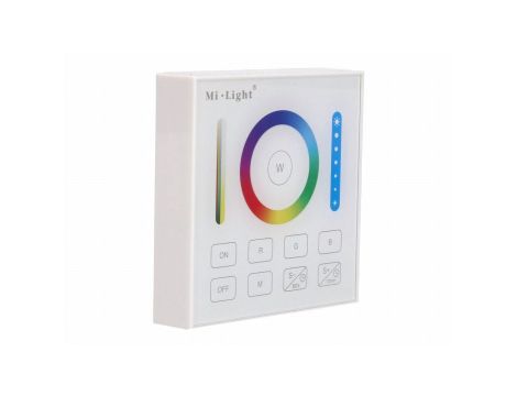 Panel MiLight 1strefa RGB+CCT biały bat sterownik B0