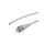 Złącze do samokonfekcjonowania M12 żeńskie 4-PINowe proste druga końcówka niezarobiona 4x0.34mm 10m 250V -40-105C IP67 4A VKA0L