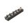 Rozdzielacz 27x130x31mm 8 x M8 3-pinowy 10-30V DC M12 12-pinowy wyświetlacz LED IP67 VK001102