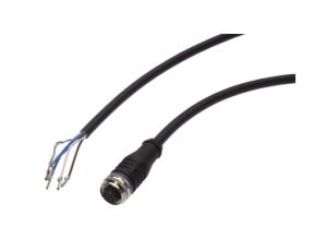 Złącze do samokonfekcjonowania M12 proste żeńskie 5-pinowe druga końcówka niezarobiona 10 m 5x0,34mm PUR 60V VKA05625