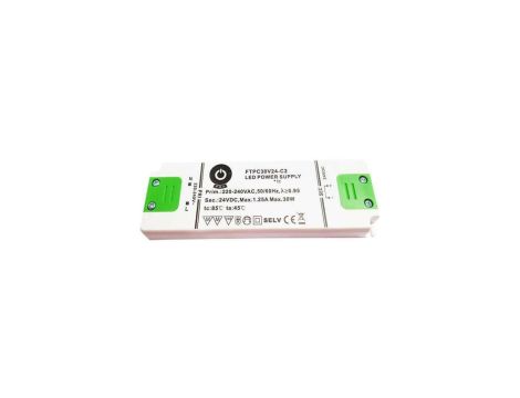 MPL- Zasilacz FTPC 30W meblowy 24V DC FTPC30V24-C2