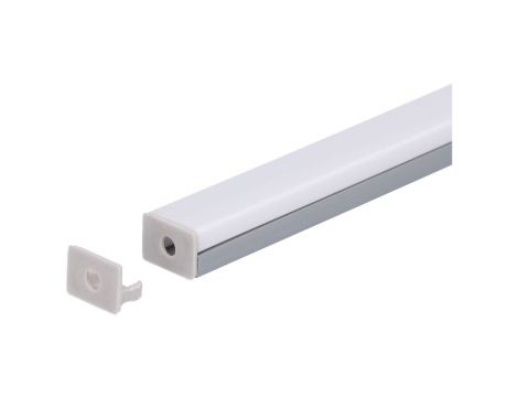 Zaślepka PCV Standard szara z otworem