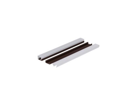 Profil led PCV Standard 15x10 2m brązowy ML
