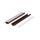 Profil led PCV Corner 22x12 2m brązowy ML