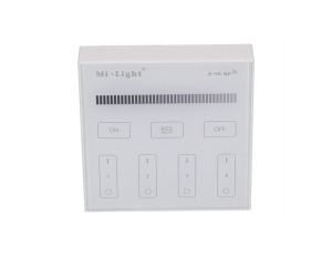 Panel MiLight 4strefy MONO biały bat sterownik B1