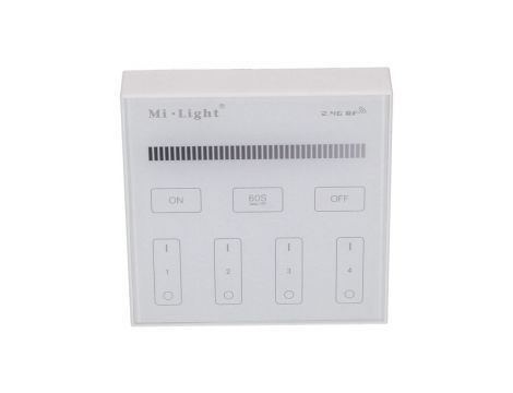 Panel MiLight 4strefy MONO biały bat sterownik B1