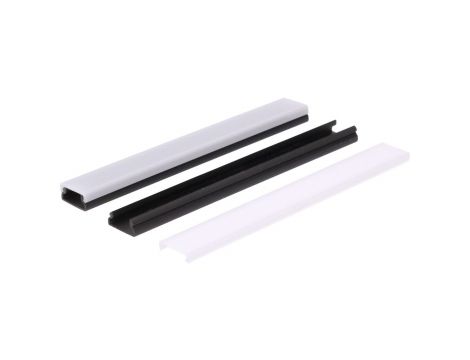 Profil led PCV Max 20x10 2m czarny ML