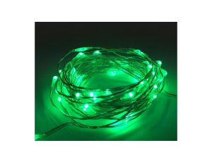 Lampki led zewnętrzne ŁEZKI 12V 5m 50LED zielone IP65