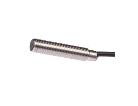 Czujnik indukcyjny M8x1 dł: 40mm zabudowany Sn: 2mm 10-30V DC NPN NO kabel 2m PUR IP67 IB0811A3