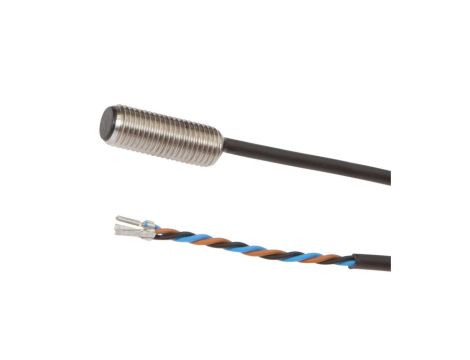 Czujnik indukcyjny M8x1 dł: 22mm zabudowany Sn: 2mm 10-30V DC PNP NO kabel 2m PUR IP67 IB08C355