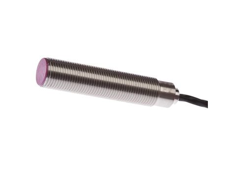 Czujnik indukcyjny M12x1 dł: 56mm zabudowany Sn: 3mm 10-35V PNP NO DC 150 stC kabel 5m IP50 IB12C341