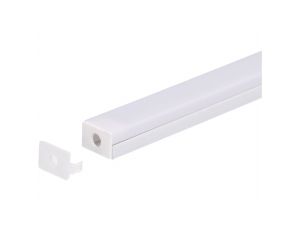 Zaślepka PCV Standard biała z otworem
