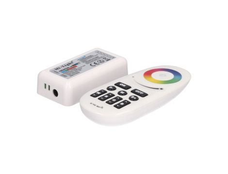 Sterownik MiLight RGBW 12-24V 6/10A + pilot RF FUT028 kpl.