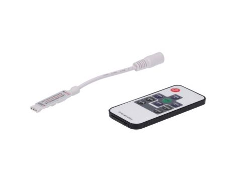 Sterownik LED RGB 3x4A 10-key RF 5-24V Prescot