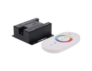 Sterownik LED RGB 3x6A touch RF biały v3 12-24V Prescot
