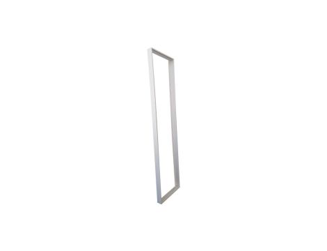 Rama montażowa do panelu LED 1200x300 zatrzaskowa aluminium biała EC79125