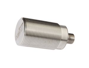 Czujnik indukcyjny M30x1,5 dł: 64mm zabudowany Sn: 20mm 10-30VDC 85 stC PNP NO złącze M12 4-PINowe IP67 IC300126