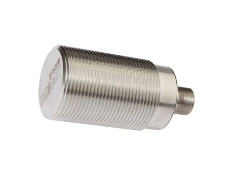 Czujnik indukcyjny M30x1,5 dł: 64mm zabudowany Sn: 20mm 10-30VDC 85 stC PNP NO złącze M12 4-PINowe IP67 IC300126