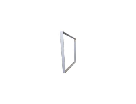 Rama montażowa do panelu LED 600x600 zatrzaskowa aluminium biała EC79026