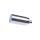 Czujnik indukcyjny M30x1.5 dł: 74mm quasi-zabudowany Sn: 22mm 10-30V DC PNP NO złącze M12 3pin IP67 mosiądz chromowany IB300126