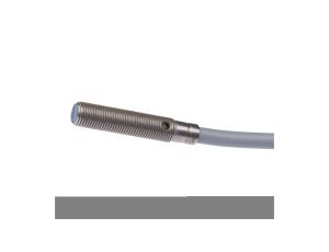 Czujnik indukcyjny M5x0,5 dł: 25 mm zabudowany Sn: 0,8 mm 10-30VDC PNP NO kabel 2m IP67 IB05C764