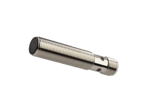 Czujnik indukcyjny M12x1 dł: 60 mm zabudowany Sn: 2 mm 10-30V DC 100 stC PNP NO złącze M12 3-pinowe IP67 IA12012W