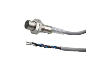 Czujnik indukcyjny M12x1 dł: 36 mm zabudowany Sn: 3 mm 10-30V DC PNP NO kabel 2m PVC IP67 IB120104