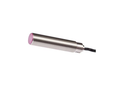 Czujnik indukcyjny M12x1 dł: 56 mm zabudowany Sn: 3 mm 10-35V DC 150 stC PNP NO kabel 2m IP50 stal nierdzewna IB1201T0