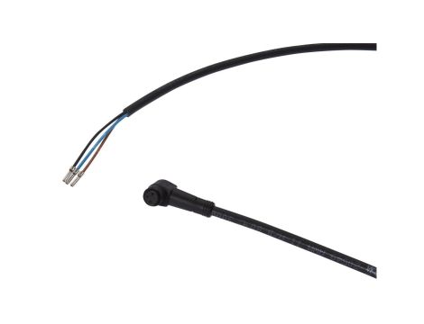 Złącze do samokonfekcjonowania Mini kątowe żeńskie druga końcówka niezarobiona 3-pinowe 3x0.34mm PUR 5m VK500011