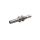 Czujnik indukcyjny M8x1 dł: 60 mm zabudowany Sn: 1,5 mm 10-30V DC PNP NC złącze M8 3-pinowy IP67 IB080270