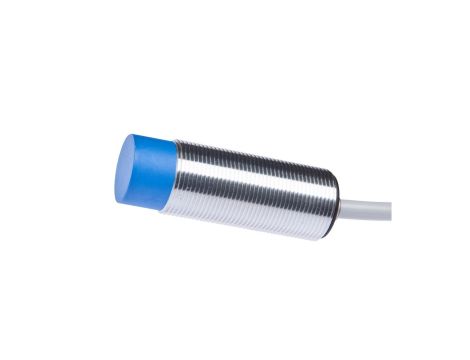 Czujnik indukcyjny M18x1 dł: 50 mm niezabudowany Sn: 20 mm 10-30V DC PNP NO kabel 2 m PVC IP67 IN180106