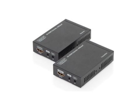 Przedłużacz/Extender HDMI HDBaseT do 70m po Cat.5e 4K 30Hz UHD HDCP 2.2, IR audio (zestaw) DS-55500