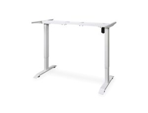Stelaż pod biurko z elektryczną regulacją wysokości do blatów max. 85x180cm max. 100kg biały DA-90387