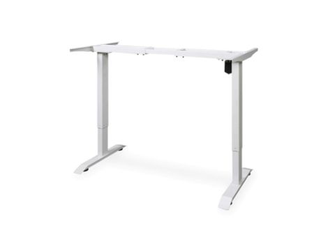 Stelaż pod biurko z elektryczną regulacją wysokości do blatów max. 85x180cm max. 100kg biały DA-90387