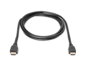 Kabel połączeniowy HDMI Ultra HighSpeed z Ethernetem 8K 60Hz UHD Typ HDMI A/HDMI A M/M czarny 5m AK-330124-050-S