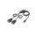 Konwerter/Adapter USB 2.0 do 2x RS232 (DB9) z kablem 1,5m DA-70158