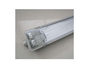 Oprawa hermetyczna LED 236 z odbłyśnikiem pod 2 świetlówki LED G13 1200 mm IP65 ABS/PS EC79762