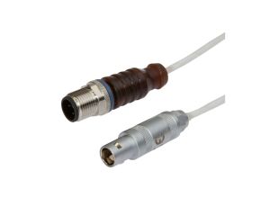 Czujnik indukcyjny wysoko temperaturowy 10-30VDC 100mA złącze kablowe M12 10m IVA0012T