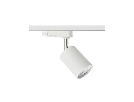 Lampa SIENA-Track-ALU-W/S-3F biała ze srebrnym przegubem 1xgu10 LUXsystem-3F (na szynę trzyfazową)